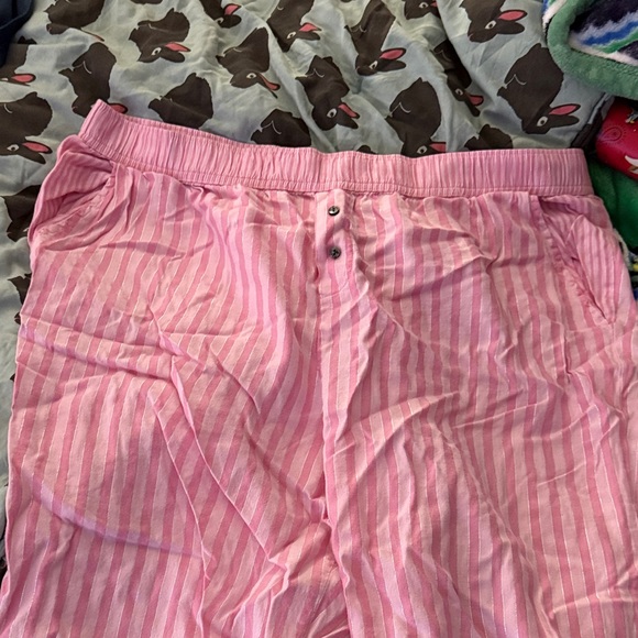 Victoria's Secret Pink Striped Pajama Pants - Picture 2 of 2